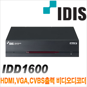 [비디오디코더] [IDIS]- IDD1600