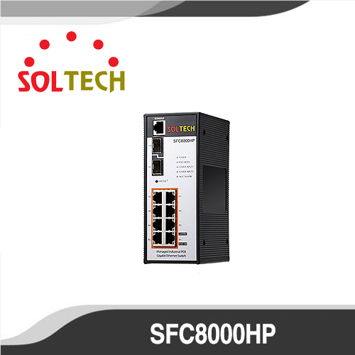 [POE스위치][SOLTECH] - SFC8000HP (AD1240-48S 전용 아답타 포함)
