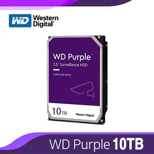 [HDD-10TB] [웨스턴디지털 퍼플 Purple] 하드디스크 WD101PURP 10000GB 10테라 10TB HDD [10테라 10era]