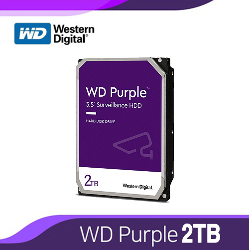 [HDD-2TB] [웨스턴디지털 퍼플 Purple] 하드디스크 WD20PURZ 2000GB 2테라 2TB HDD [2테라 2Tera]